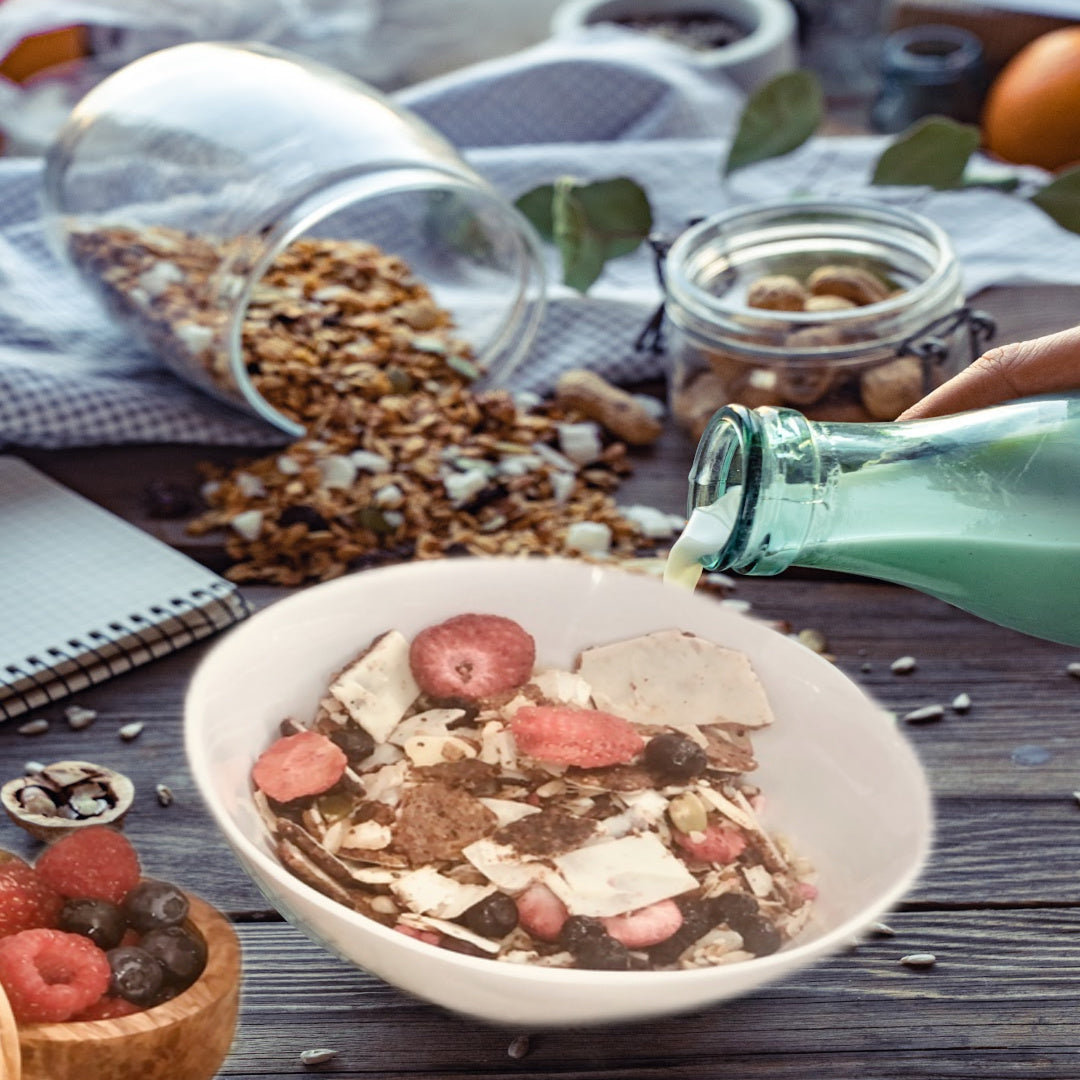 Ke-nola Grain-free Soy-free Granola Strawbery banana Crunch Grain-Free Soy-Free Granola | 12 oz |