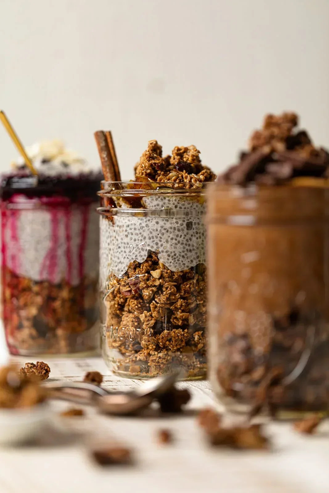 Easy Vegan Keto Chocolate & Vanilla Chia Pudding (Crush Cravings Fast!)