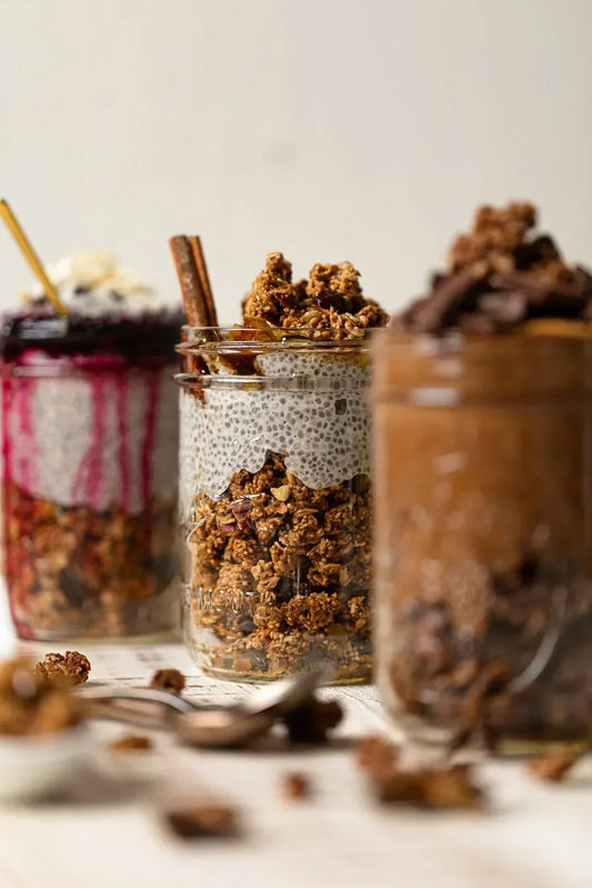 Easy Vegan Keto Chocolate & Vanilla Chia Pudding (Crush Cravings Fast!)
